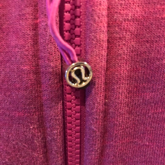 EUC Lululemon Scuba Hoodie Heather Grape SZ 6 - Picture 4 of 8